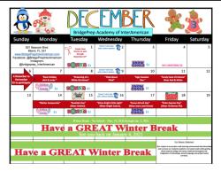 December Calendar